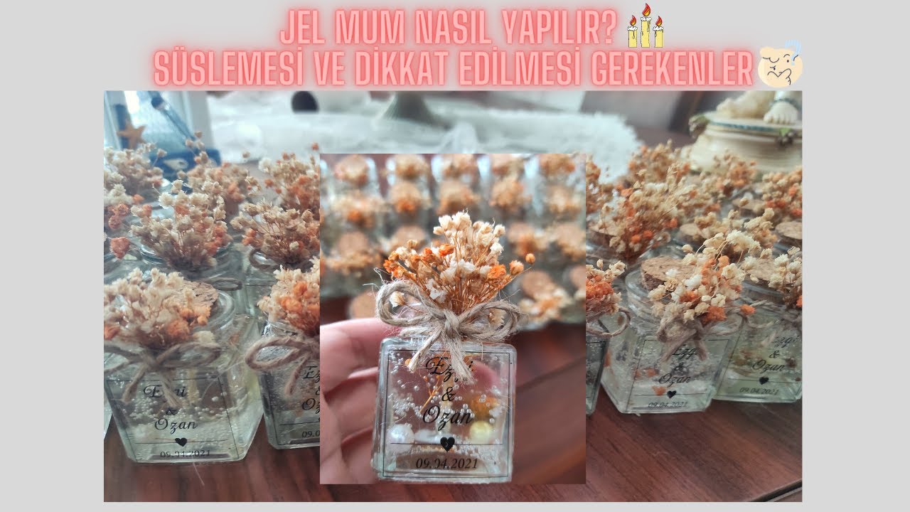 JEL MUM YAPILIŞI VE SÜSLEMESİ?? SİPARİŞ GELDİ MÜŞTERİMİZİN MUTLULUĞUNA ANI BIRAKIYORUZ ;)