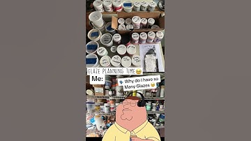 Make friends with your Glazes so you will be familiar with them later 😃👌 #ceramics #ceramicglaze