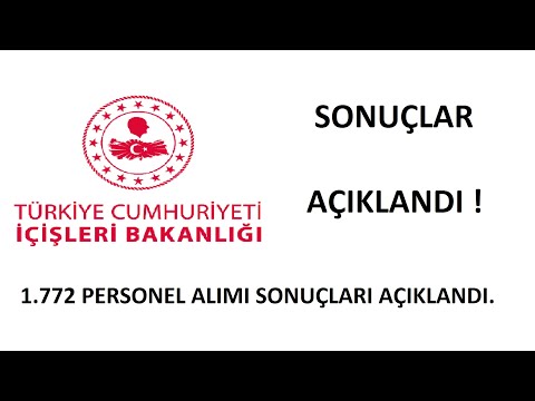 ÇAĞRILMA PUANLARI-İÇ İŞLERİ BAKANLIĞI PERSONEL ALIMI ÇAĞRILMA TABAN PUANLARI HANGİ İL KAÇLA KAPATTI?