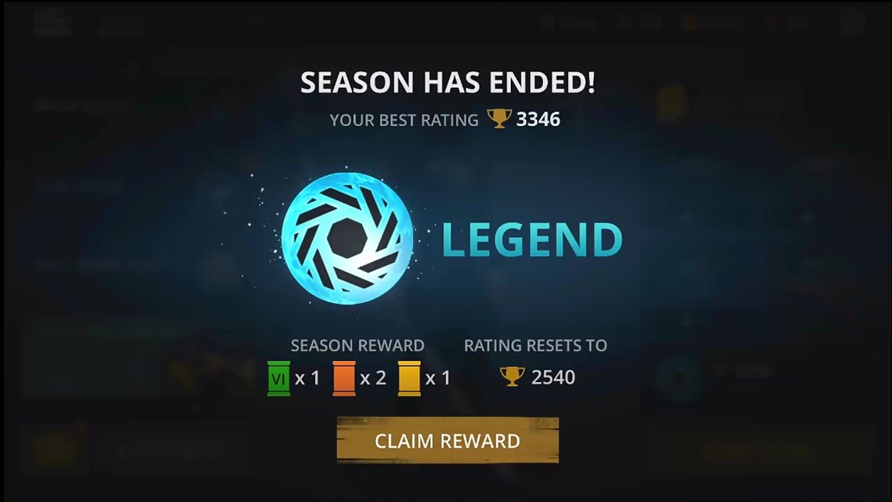 Shadow Fight 3 : Legend League Reward 😎