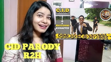 CID PARODY | A Mastermind Kidnapper | ROUND2HELLReaction | R2H | React Like Diva
