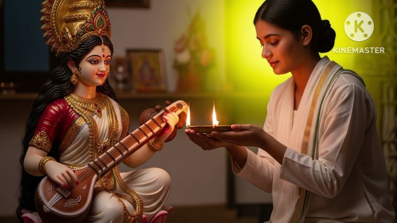 Sarswati Mata ji ki puja kaisa kara 