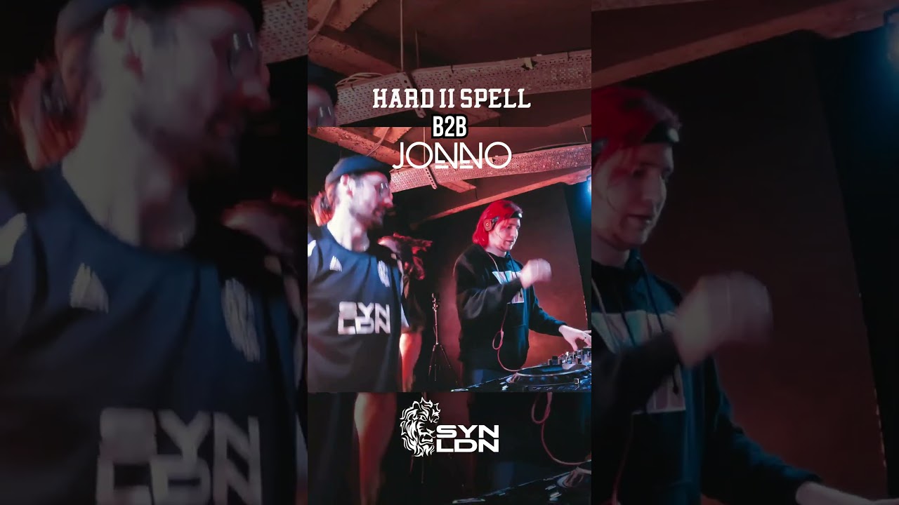 Hard 2 Spell b2b Jonno set teaser - full bass house/dubstep set online now! SYN LDN 4K multicam