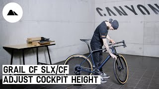 Information How to adjust your Grail CF SLX/CF cockpit height Guide