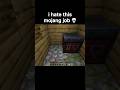 Minecraft Job Moment