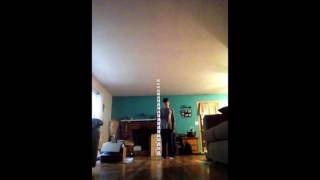 INSANE 20 STACKED CUP FLIP!!!  MY BEST FLIP!!!