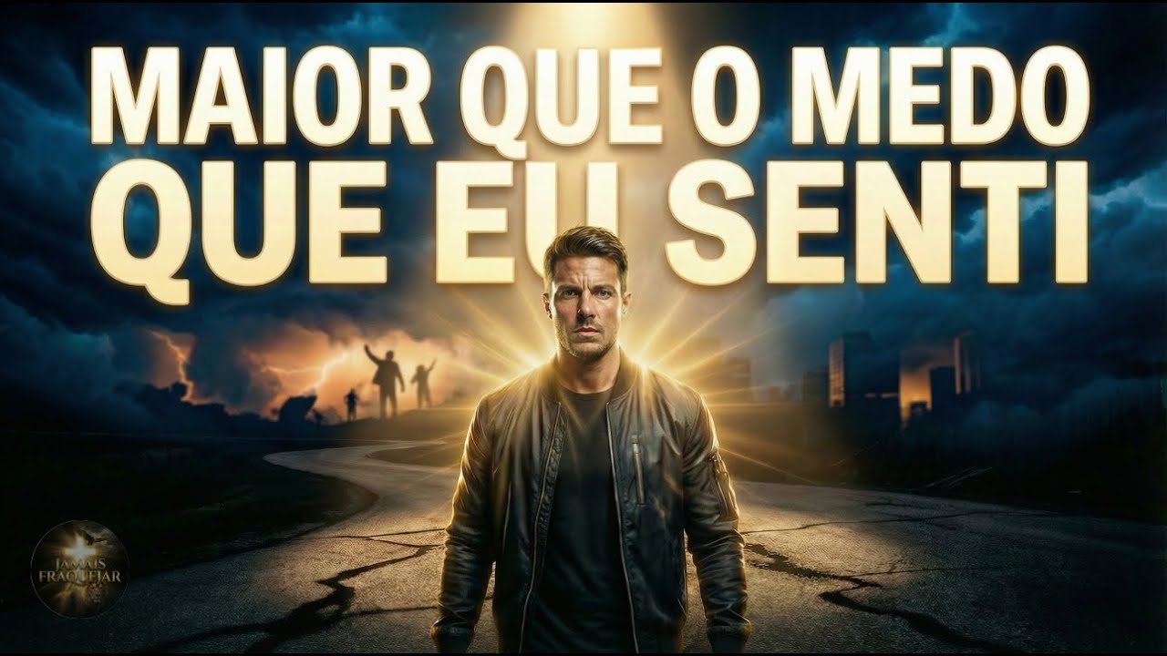 MAIOR QUE O MEDO QUE EU SENTI | Trap Gospel Emocional | Jamais Fraquejar