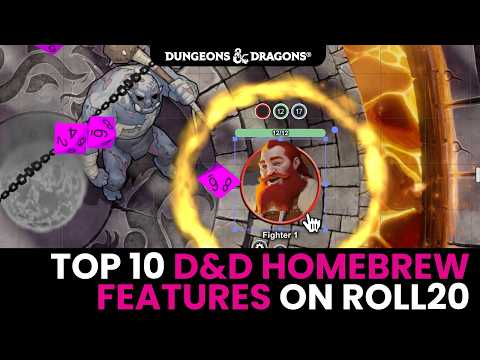 Top 10 D&D Homebrew Features on Roll20 🧙🔮