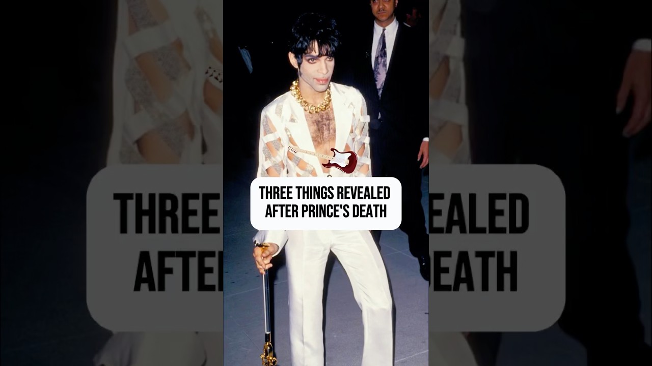 Three things revealed after Prince's death.#celebrities #hollywood #viral #viralvideo #prince