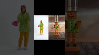 Thumbnail for Monster Mash #shorts #hydraulicpressgirl #oddlysatisfying #halloween