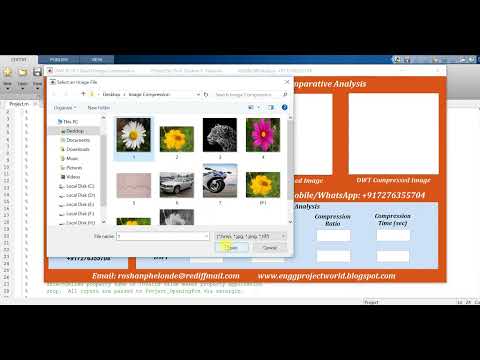 Image Compression Using DWT and DCT Algorithm Comparative Analysis Matlab Project With Source Code