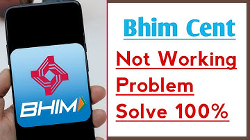 Bhim Cent UPi App Not Working Problem Solve 100%