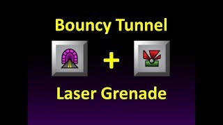 Bouncy Tunnel + Laser Grenade Combo screenshot 4