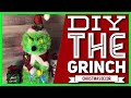 DIY The Grinch Christmas Decor - Dollar Tree - How The Grinch Stole Christmas Centerpiece