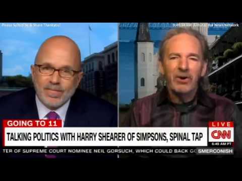 Harry shearer, spinal tap on Smerconish CNN