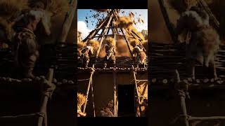#AncientEra #PrimitiveHouseBuild #HumanHistory #AIRecreation #StoneAgeVillage #CinematicAI #Bright