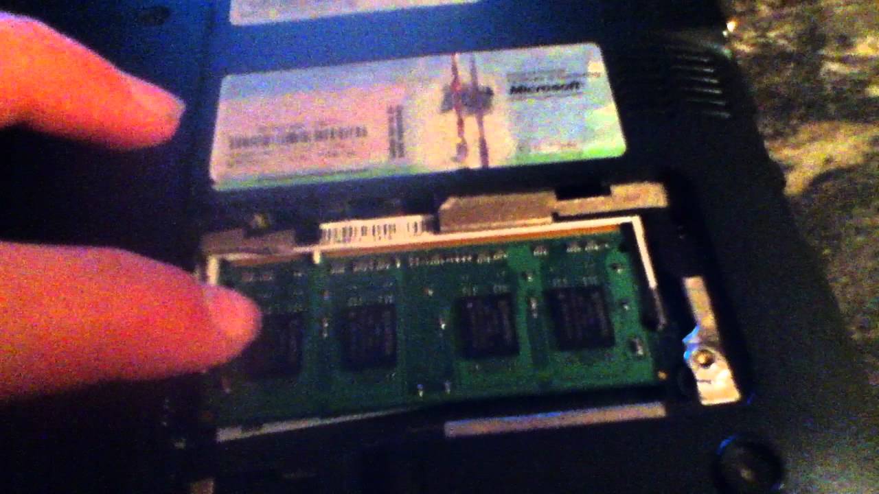 Acer Aspire One Happy N550 Ram Upgrade How to Upgrade the Acer Aspire One Memory (RAM) - YouTube