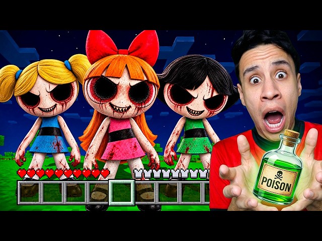 نجوت من فتيات القوة الملعونات في ماين كرافت!! 😱🚫Minecraft
