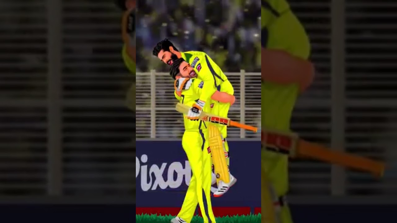 Dhoni and Jaddu's Moments after winning Ipl 