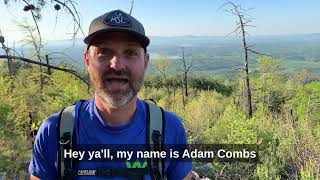 Co-founder Adam Combs makes an announcement