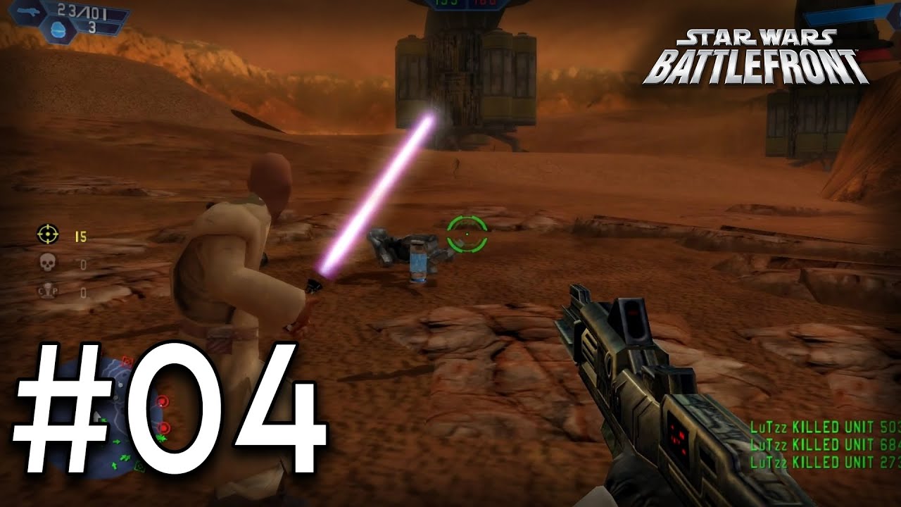 Star Wars: Battlefront (2004) Clone Wars Campaign Part 4 The Battle Of ...
