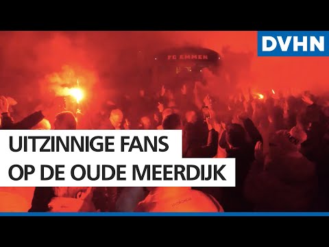 Heldenonthaal voor FC Emmen na promotie