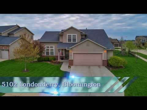5102 Londonderry Rd, Bloomington, IL home video tour