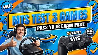 FREE MTS Test 3 Games 2026 🎮 Pass Your Exam Fast! ✅