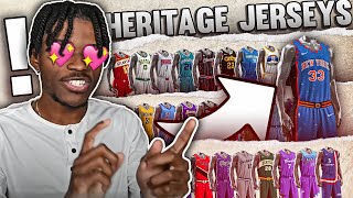 RANKING THE *NEW* NBA HERITAGE JERSEYS