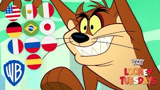 Looney Tuesdays | 'Tazmanian Meltdown' Sung in 10 Different Languages! | Looney Tunes | WB Kids