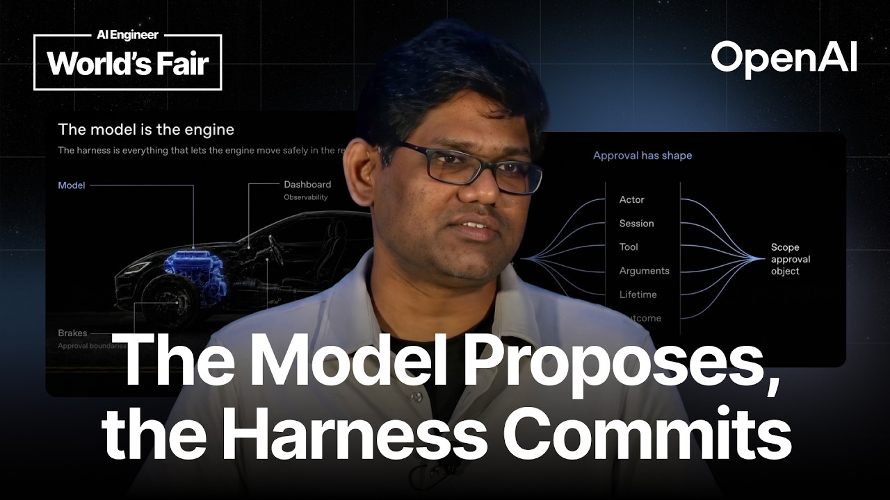 Your Agent Didn't Fail. Your Harness Did. — Vinoth Govindarajan, OpenAI