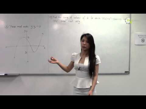Determining the Number of Real Roots of a Cubic - HSC Maths Extension 1 & 2