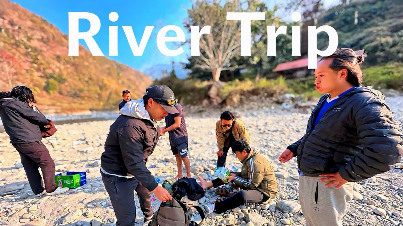 Swimming Kabeli Khola Ma || Yo Salko First Swimming