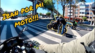 Aqui se roban las motos casi se llevan la mía!!!! 😰observaciones diarias 62