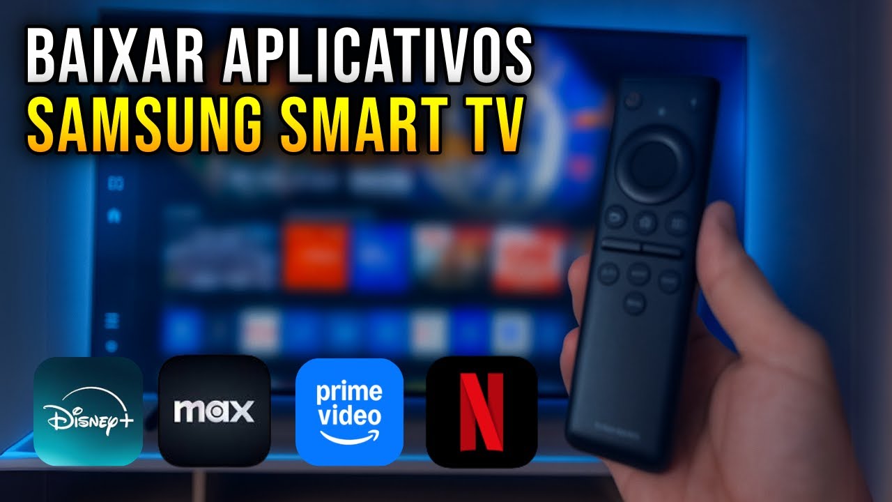 Como BAIXAR APLICATIVO na TV SAMSUNG (RÁPIDO) - YouTube