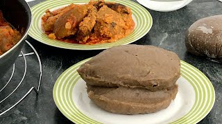How I make Amala Fele Fele | Lump-free GUARANTEED!