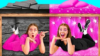 Секретный Домик Под Кроватью | Богатая vs Бедная Смешные Cитуации от TeenChallenge