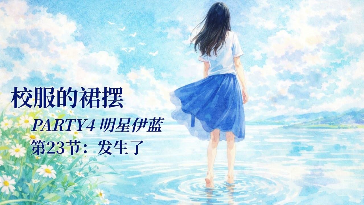 《校服的裙摆》 | 谢彬彬、张昕懿主演同名影视剧原著小说有声书 | PARTY4 明星伊蓝 2