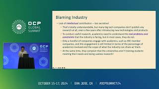 OCP Composable Memory Systems CMS and Academic Interactions  Where we are and where we need t