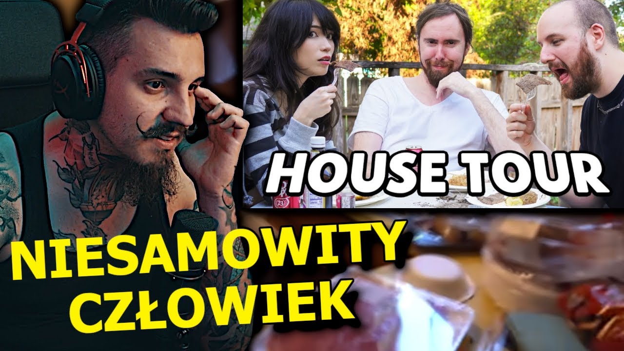 Dzień z Życia Asmongolda | Kiszak Ogląda Asmongold's House Tour