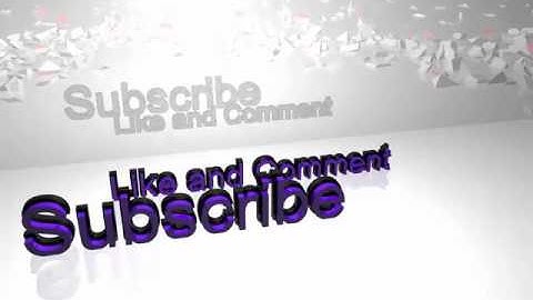 [C4D] Free Explosion Intro template with download link!