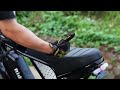 Motorcycle Seat Cover Waterproof Non-slip Particles Design PVC F