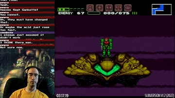 Super Metroid Subversion (v1.2) any% in-game-time challenge