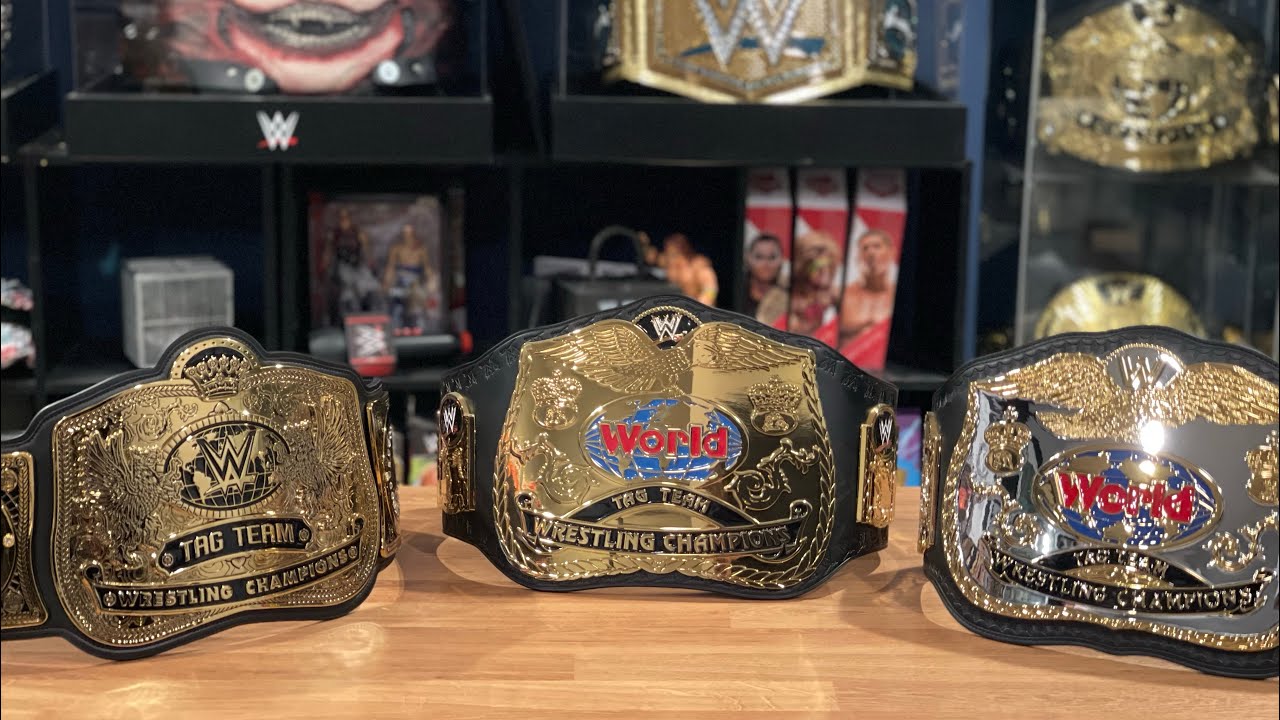 The New WWE Tag Team Title vs The Classic Belts!