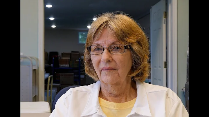 Friends of the Library volunteer Ruth Caldwell 7-1...