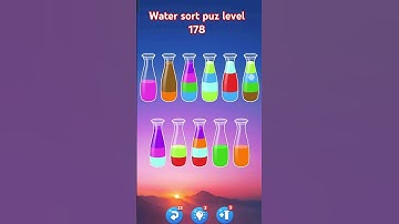 Water sort puz level 178 #games #gaming #gameplay #level #shortvideo #youtubeshorts #shorts #youtube