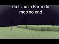 Eu fiz uma Farm de mob no end do minecraft