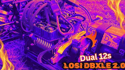 DUAL 12S LOSI DBXLE-2.0!! UNVEILING TEST RUN AND MORE