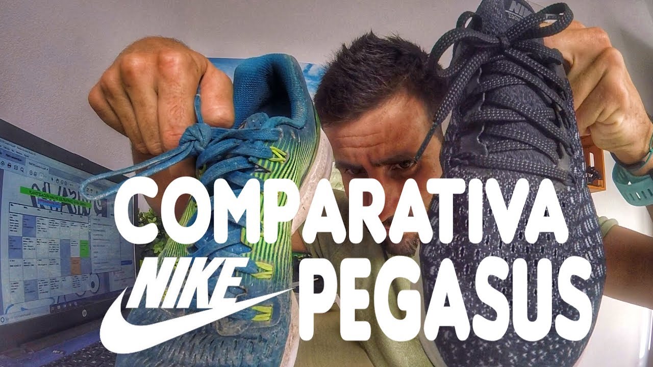 Apuesta Amanecer Deslumbrante COMPARATIVA NIKE PEGASUS 35 VS 34 - YouTube