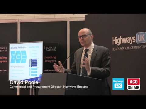 Highways UK - Keynote from David Poole of Highways England